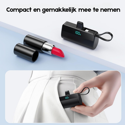 NanoVolt™ – Mini Draagbare Powerbank