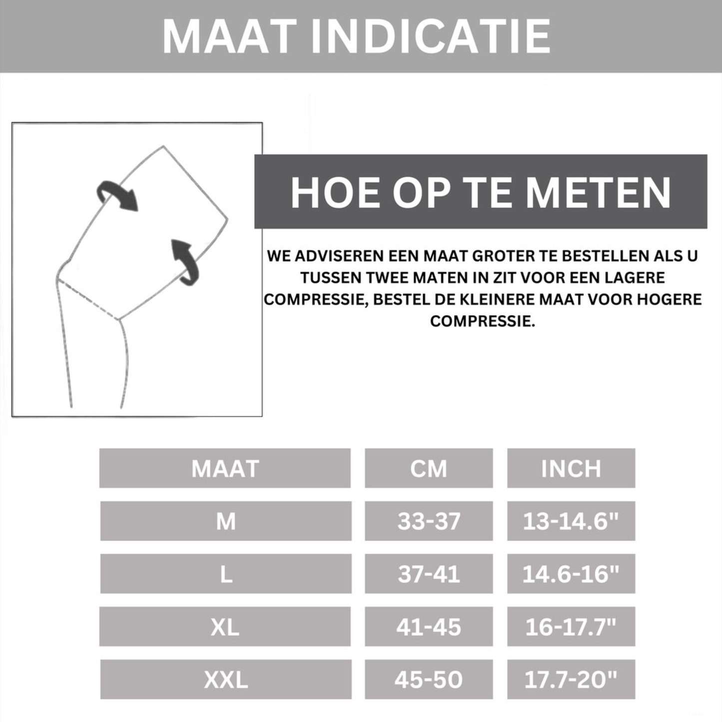 FlexiBrace™ – geeft steun en stabiliteit aan de knie.