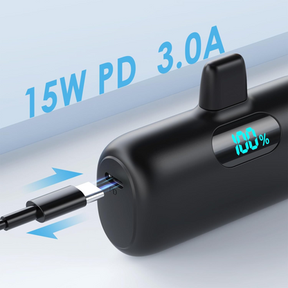 NanoVolt™ – Mini Draagbare Powerbank