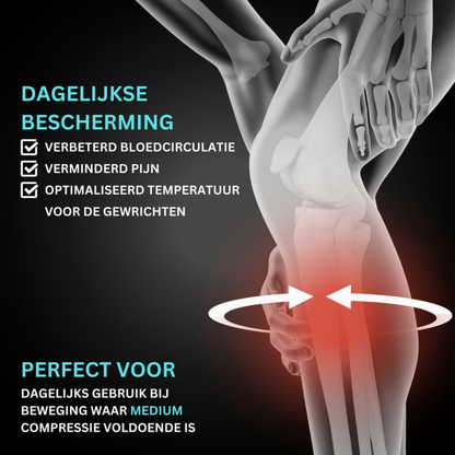 FlexiBrace™ – geeft steun en stabiliteit aan de knie.